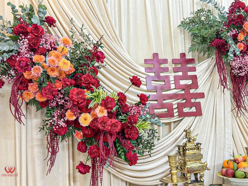 Trang Trí Lễ Gia Tiên đám Cưới