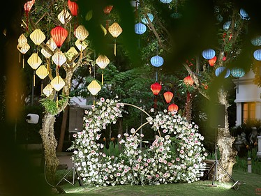 Trang Trí Tiệc Cưới Ngoài Trời, Dịch Vụ Cưới Hỏi Trọn Gói (1)