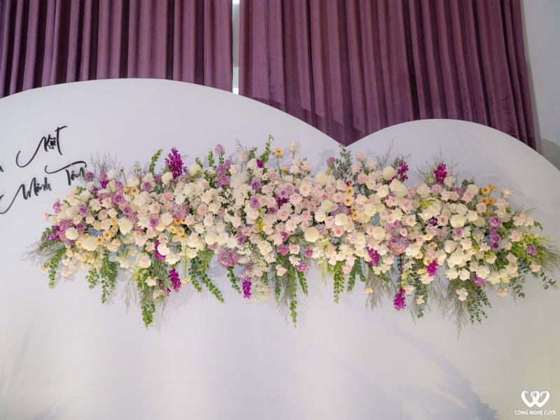 Trang Trí Backdrop Chụp ảnh Tại Tân Sơn Nhất Pavillon (2)