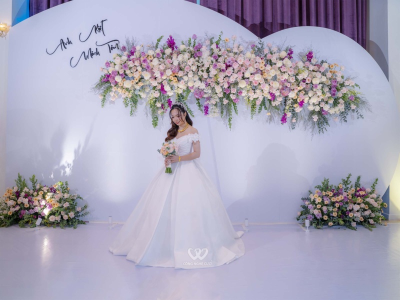 Trang Trí Backdrop Chụp ảnh Tại Tân Sơn Nhất Pavillon (4)