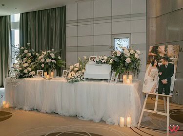 Trang Trí Bàn Gallery Tiệc Cưới Tại Nikko Hotel SaiGon (5)