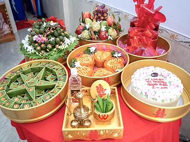 6 Mâm Quả Cưới Hỏi Miền Nam
