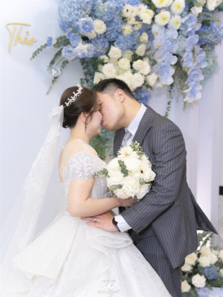 Backdrop Chụp Ảnh Cưới Tại Khách Sạn Đệ Nhất