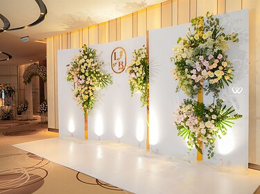Trang Trí Backdrop Chụp ảnh Tiệc Cưới Nikko Hotel (13)