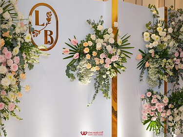 Trang Trí Backdrop Chụp ảnh Tiệc Cưới Nikko Hotel (7)