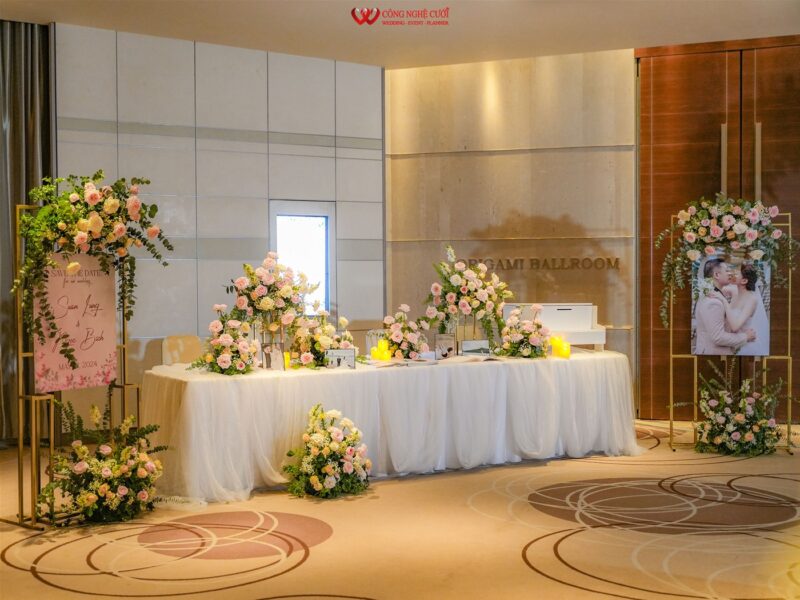 Trang Trí Bàn Gallery Tiệc Cưới (1)