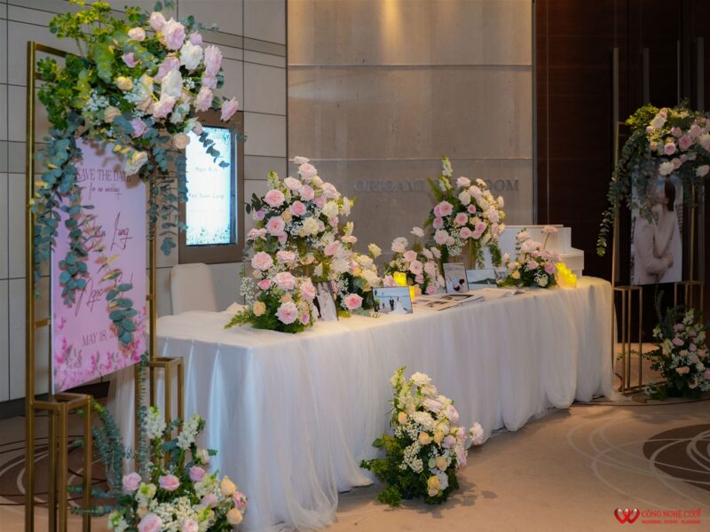 Trang Trí Bàn Gallery Tiệc Cưới (3)