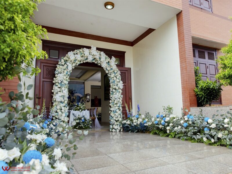 Trang Trí Cổng Hoa Lễ đính Hôn (5)