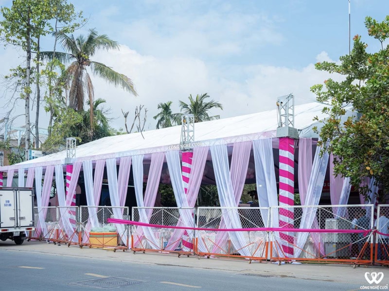 Lắp Nhà Bạt đám Cưới