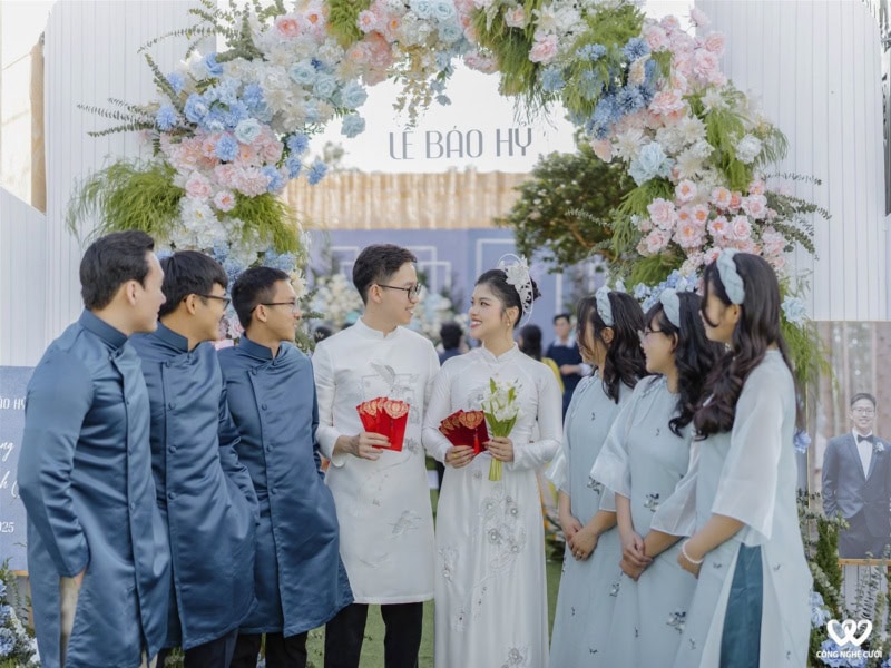 Cổng Hoa đám Cưới Lễ Báo Hỷ