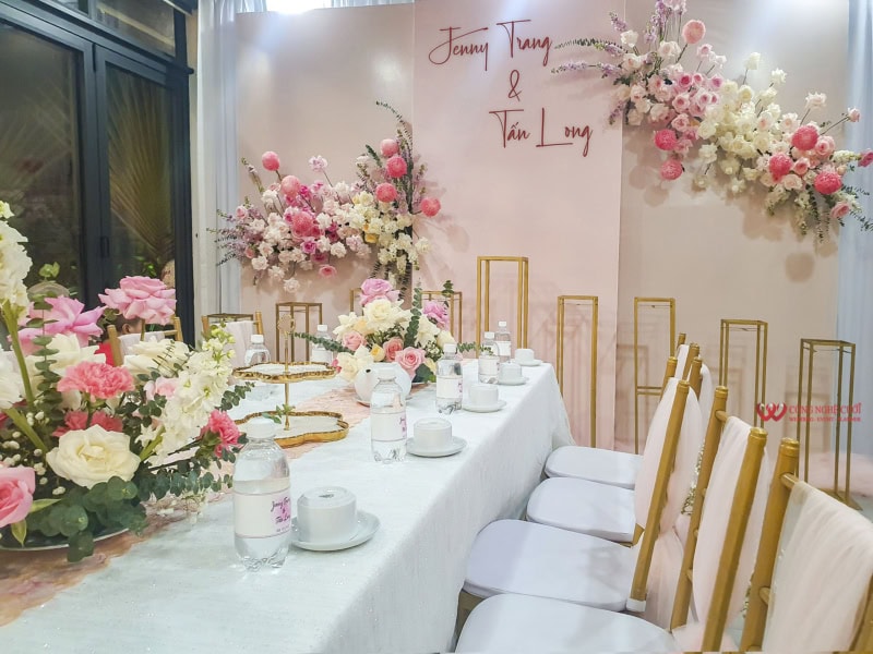Trang Trí Lễ Gia Tiên Tông Màu Hồng Pastel (6)