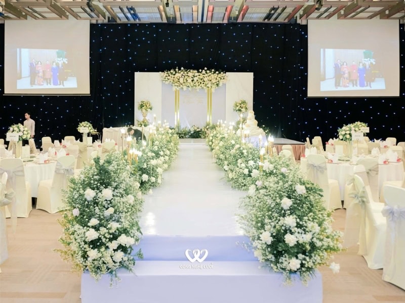 Hoa Lối đi Nhà Hàng Nikko Hotel (2)