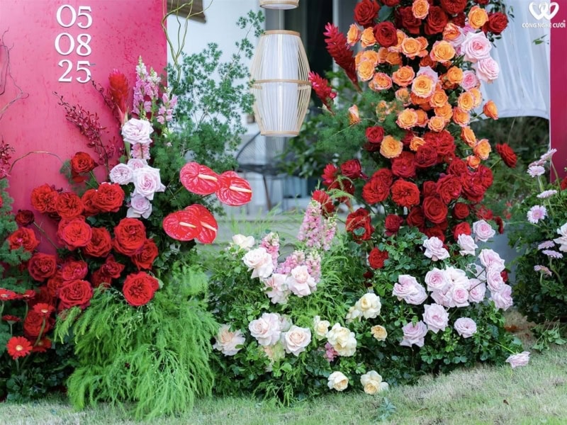 Bảng Tên Cổng Hoa Lễ đính Hôn