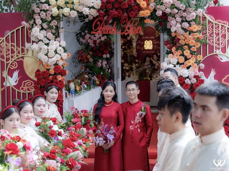 Mâm Quả Lễ đính Hôn