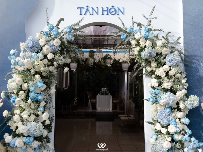 Cổng Hoa Lễ Tân Hôn