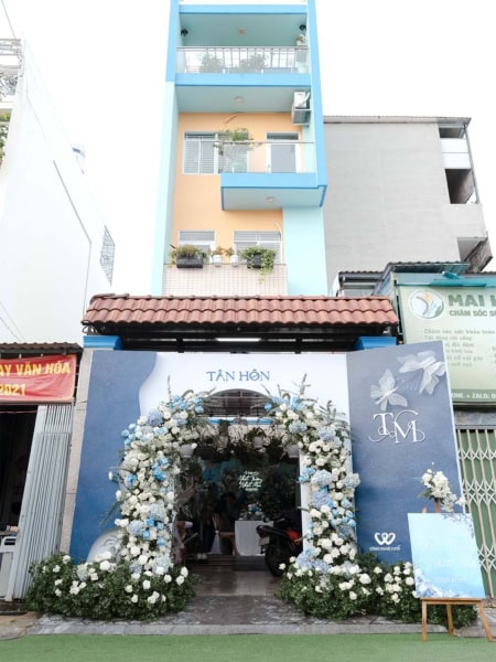 Cổng Hoa Lễ Tân Hôn
