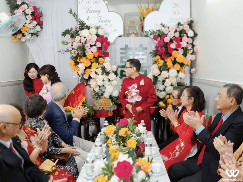 Trang Trí Lễ Gia Tiên đám Cưới (1)