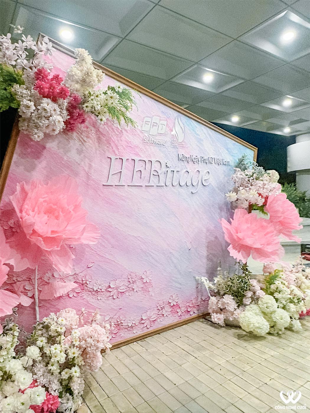 Backdrop Sự Kiện Ngày Phụ Nữ Việt Nam