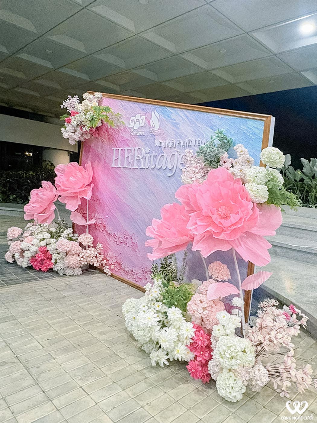 Backdrop Sự Kiện Ngày Phụ Nữ Việt Nam