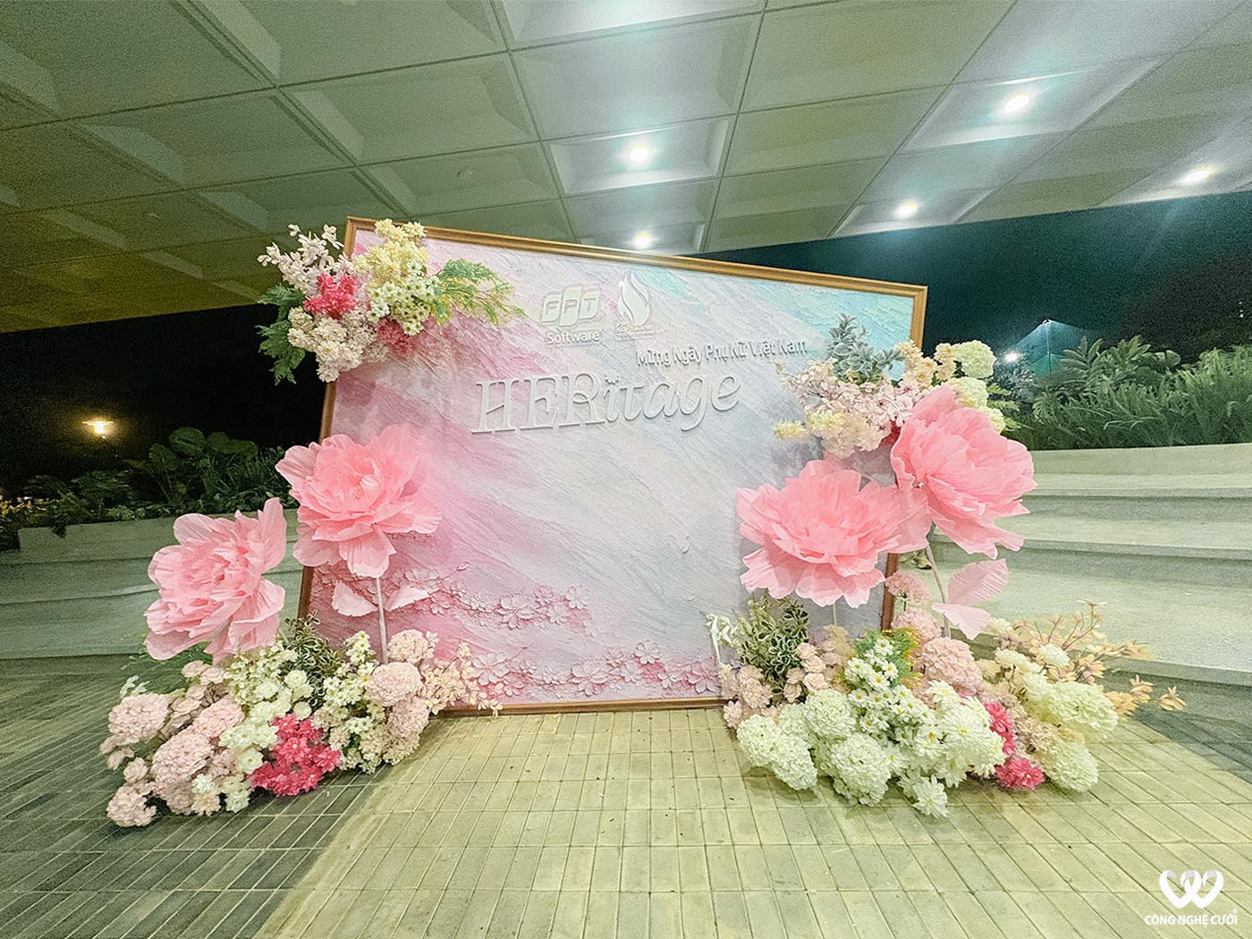 Backdrop Sự Kiện Ngày Phụ Nữ Việt Nam